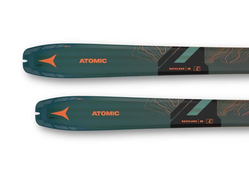 Atomic Backland 95: mångsidiga och lätta skidor för toppturer