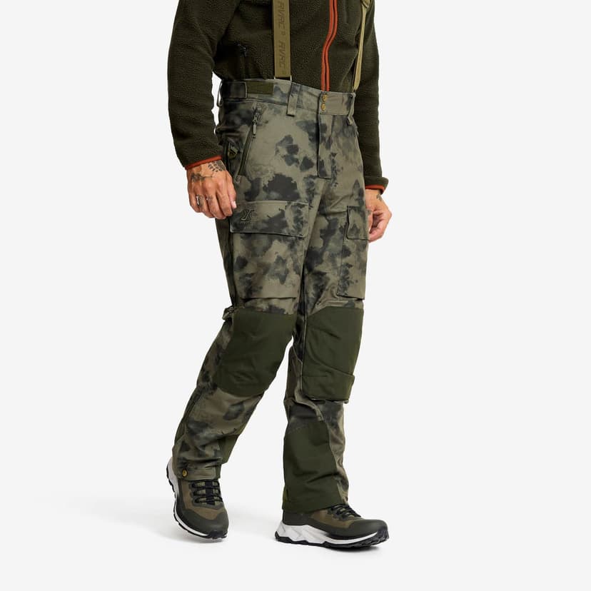 RevolutionRace Trace Silent Pro 2L Pants Camo – tyst skalbyxa för jakt