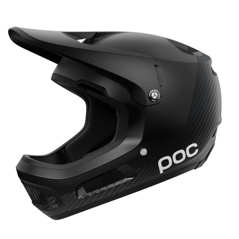 POC Coron Air Carbon MIPS Black – bäst i test för tung enduro och downhill