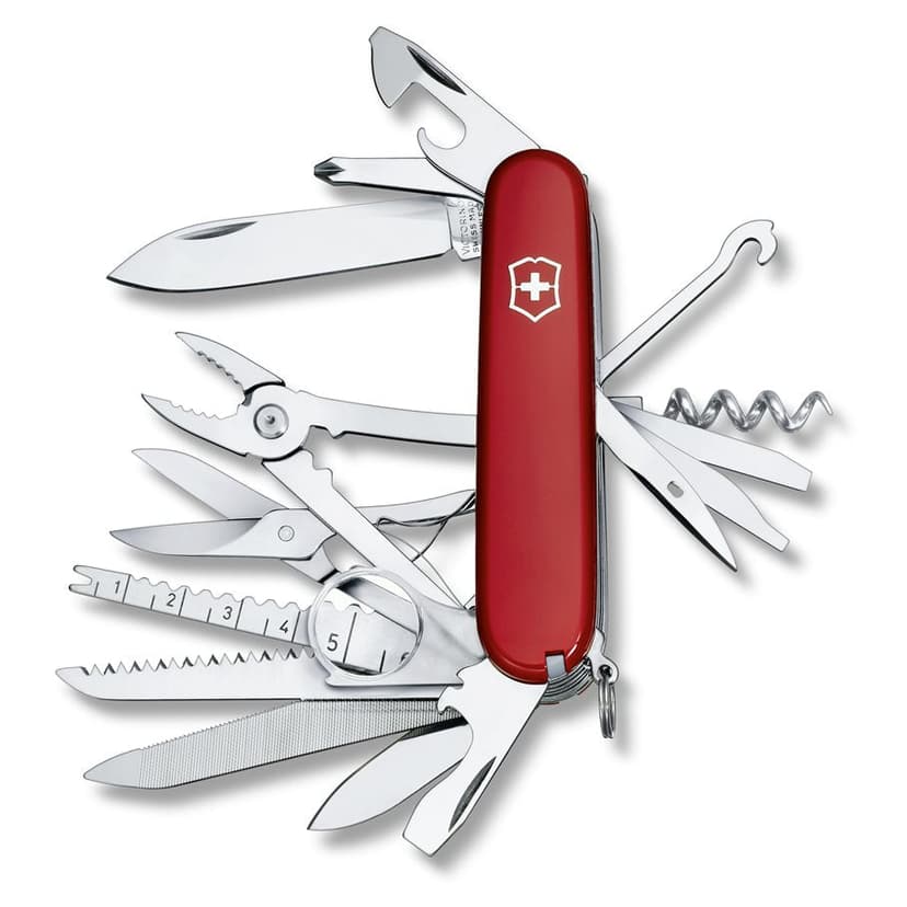 Victorinox Swiss Champ Red – 33 funktioner i klassisk schweizisk kvalitet