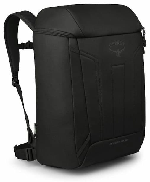Osprey MountainBound Boot Pack, svart pjäxryggsäck med fack för hjälm