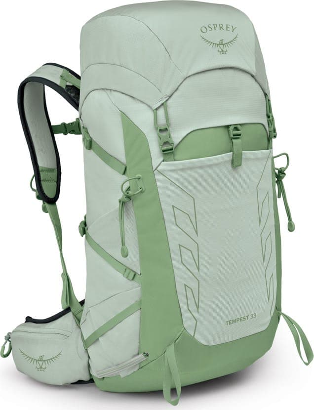 Osprey Women's Tempest 33 damryggsäck i mintgrönt för dagsvandring