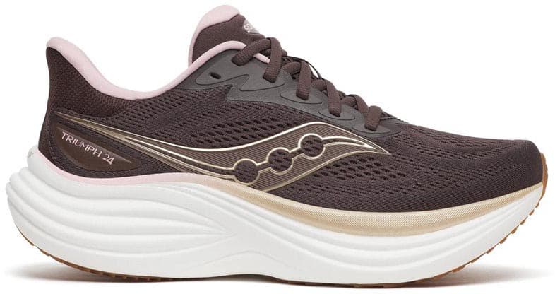 Saucony Triumph 24 dam – premiumsko för träning och lättare terräng