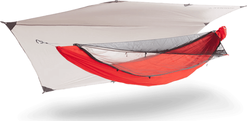 Kammok Mantis UL hammocktält med löstagbart myggnät och tarp