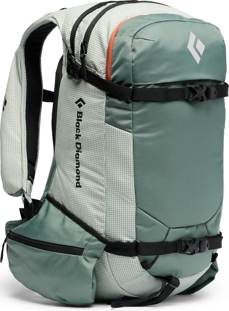 Black Diamond Dawn Patrol 32 skidryggsäck i Foam Green