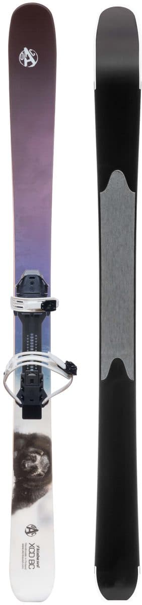 OAC XCD BC 160 skogsskidor med stighud och EA 2.0-bindning
