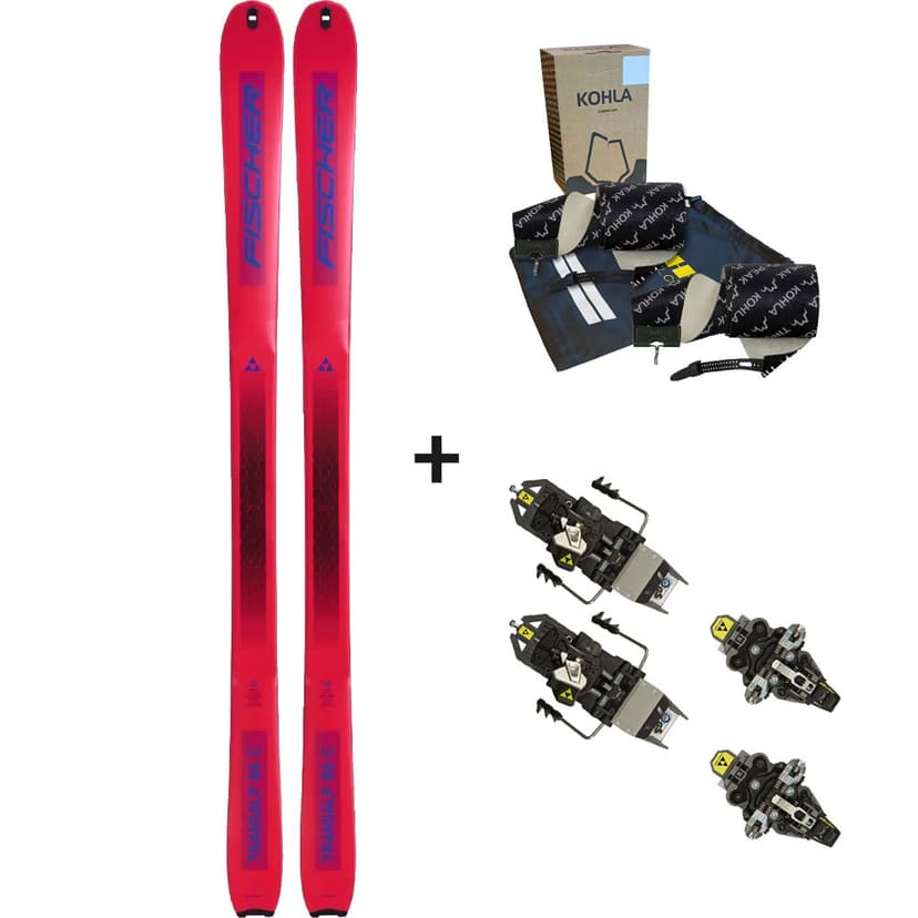 Fischer Transalp 86 Carbon toppturskidpaket med bindning och stighudar