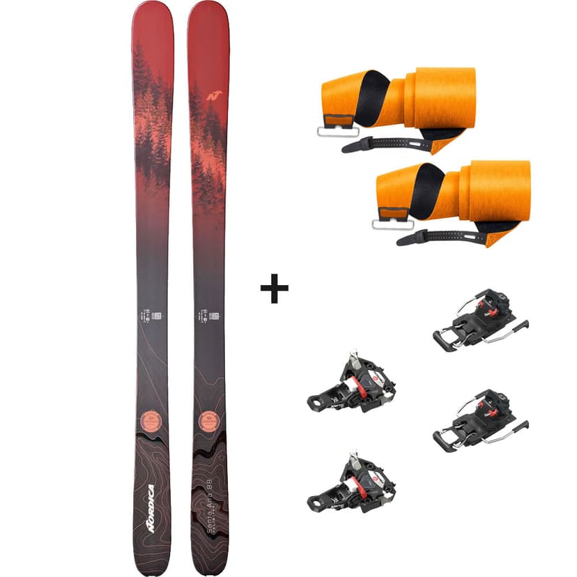 Nordica Santa Ana 88 Unlimited toppturskidpaket för dam med bindning och stighudar
